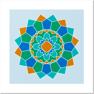 Arabic Tile Art Posters and Art